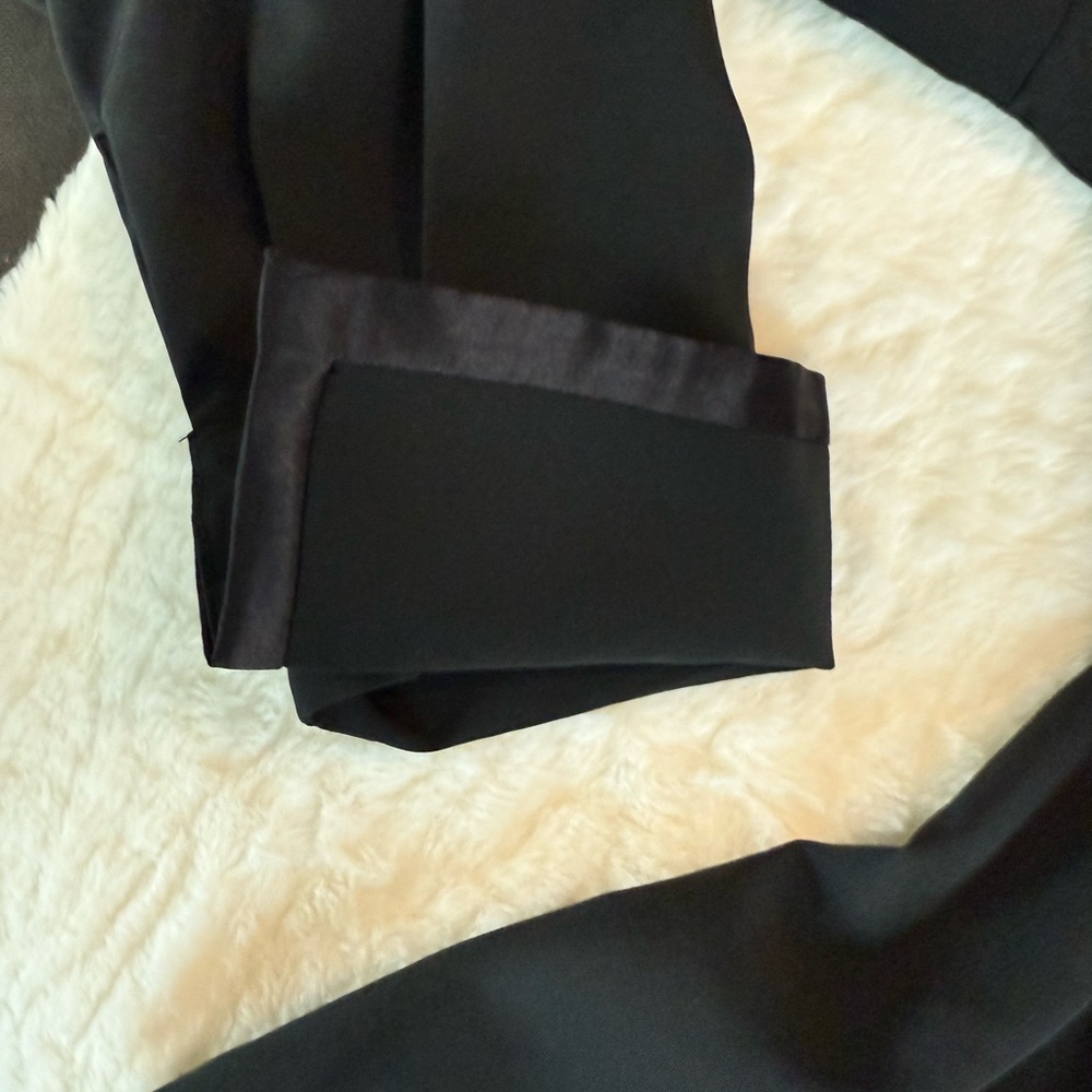 Apparenza Black Fitted Button Down Blouse - Picture 4 of 7